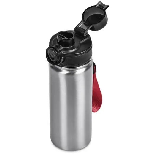 Altitude Garcia Stainless Steel Water Bottle Red Top